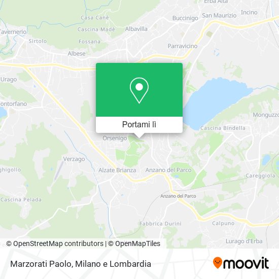 Mappa Marzorati Paolo