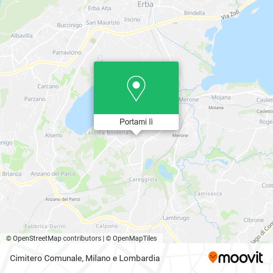 Mappa Cimitero Comunale