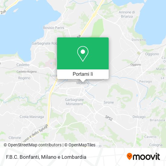 Mappa F.B.C. Bonfanti