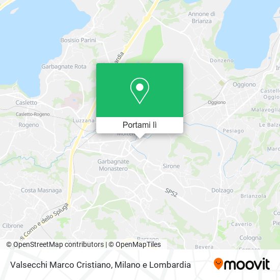 Mappa Valsecchi Marco Cristiano