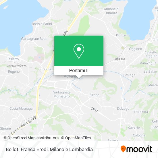 Mappa Belloti Franca Eredi