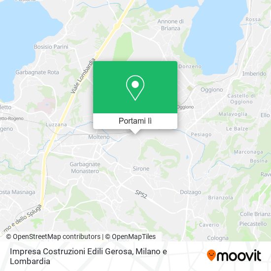 Mappa Impresa Costruzioni Edili Gerosa
