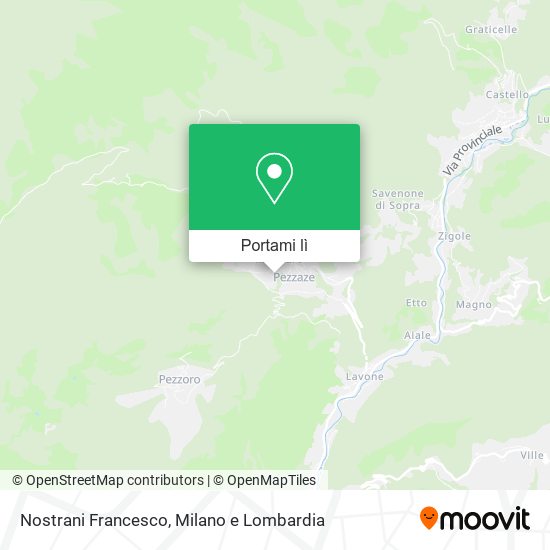 Mappa Nostrani Francesco