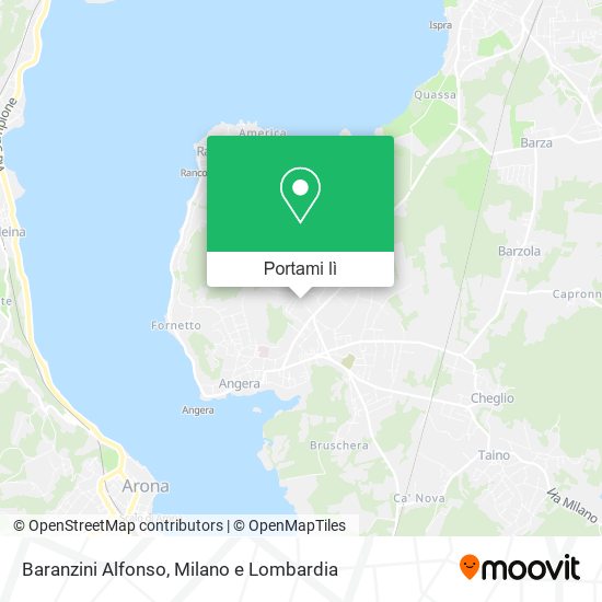 Mappa Baranzini Alfonso