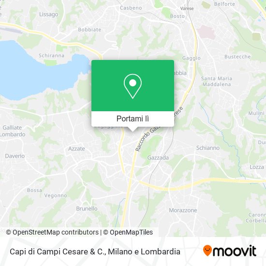 Mappa Capi di Campi Cesare & C.