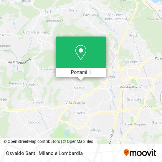 Mappa Osvaldo Santi
