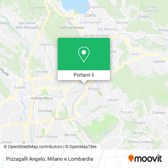 Mappa Pizzagalli Angelo