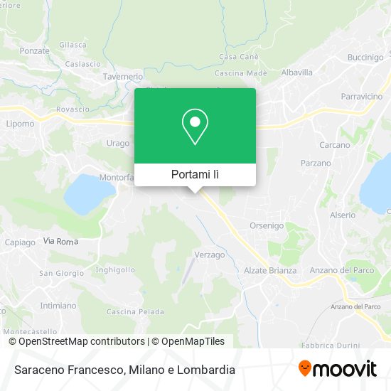 Mappa Saraceno Francesco