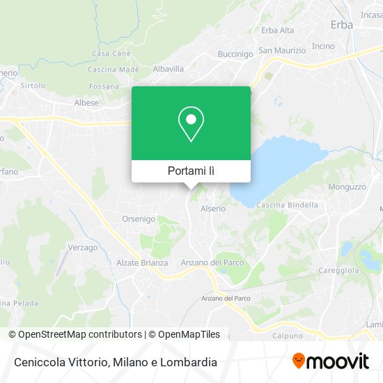Mappa Ceniccola Vittorio