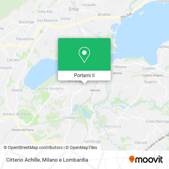 Mappa Citterio Achille