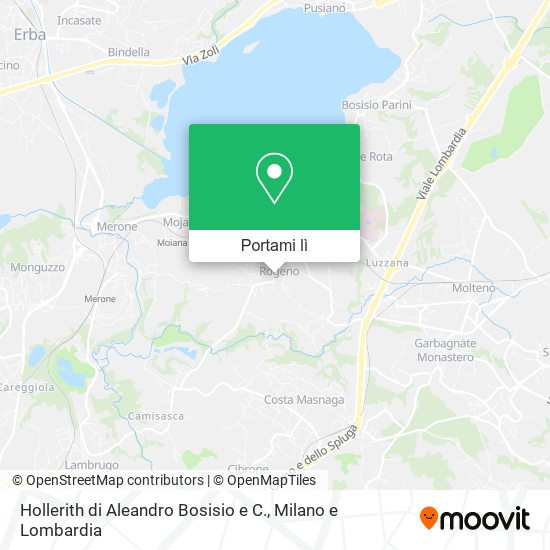 Mappa Hollerith di Aleandro Bosisio e C.