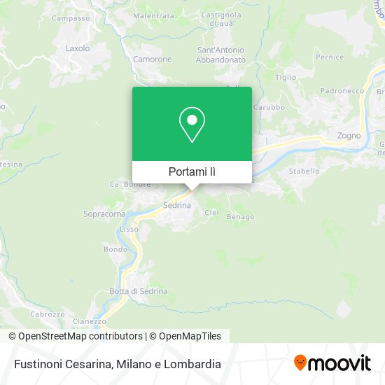 Mappa Fustinoni Cesarina