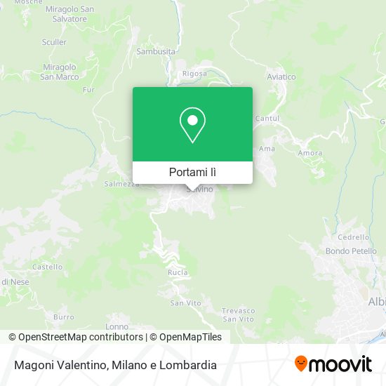 Mappa Magoni Valentino