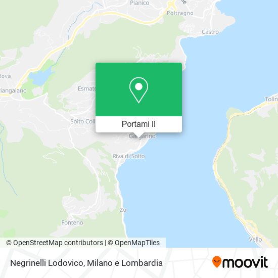 Mappa Negrinelli Lodovico