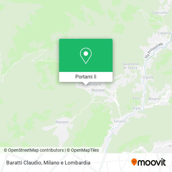Mappa Baratti Claudio