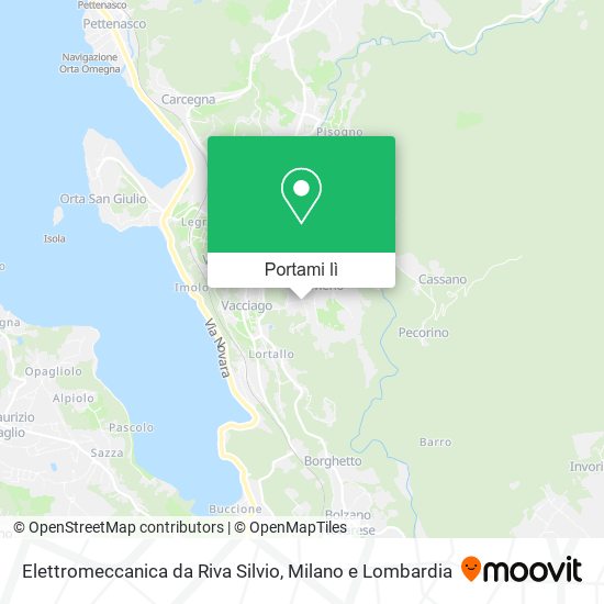 Mappa Elettromeccanica da Riva Silvio