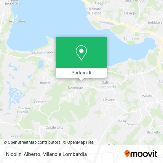 Mappa Nicolini Alberto