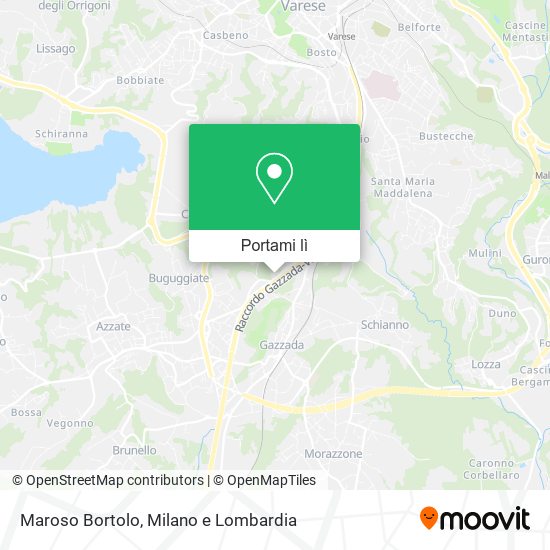 Mappa Maroso Bortolo