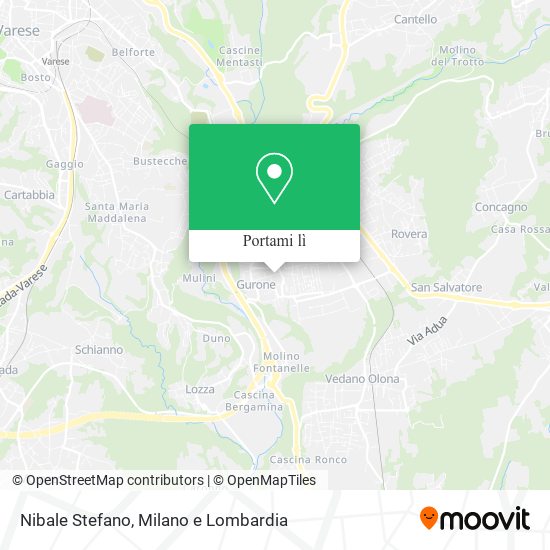 Mappa Nibale Stefano