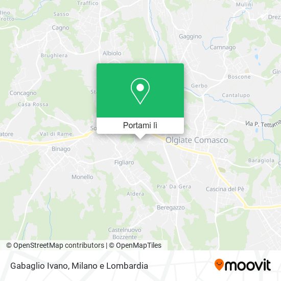 Mappa Gabaglio Ivano