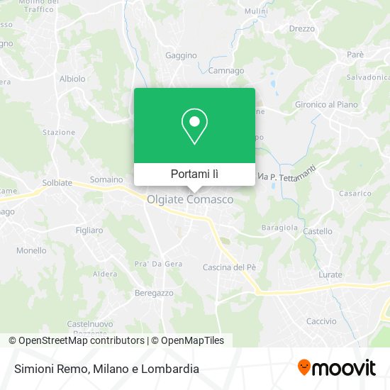 Mappa Simioni Remo