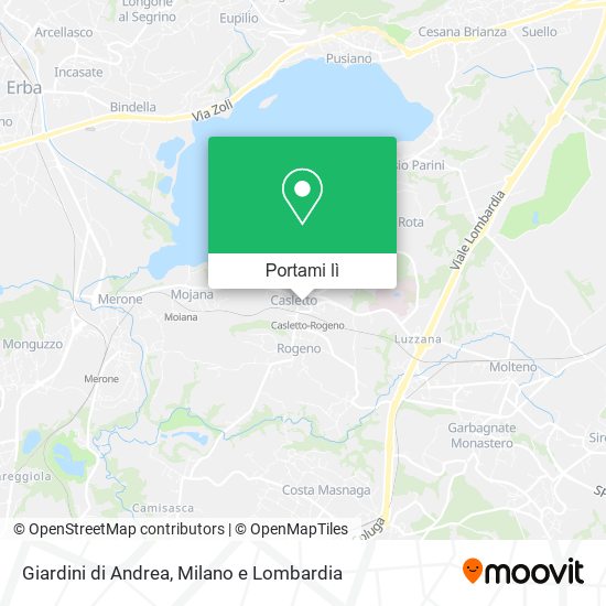 Mappa Giardini di Andrea
