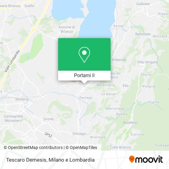 Mappa Tescaro Demesis