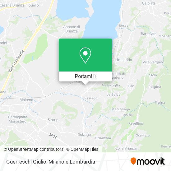 Mappa Guerreschi Giulio