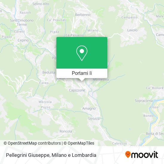 Mappa Pellegrini Giuseppe