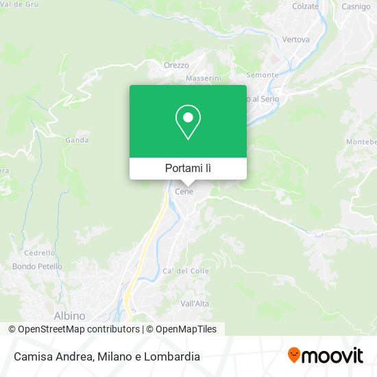 Mappa Camisa Andrea