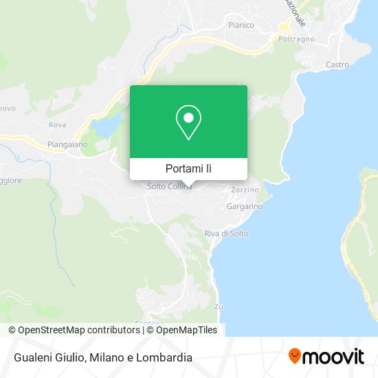 Mappa Gualeni Giulio