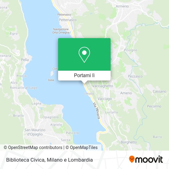 Mappa Biblioteca Civica