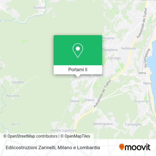 Mappa Edilcostruzioni Zarinelli
