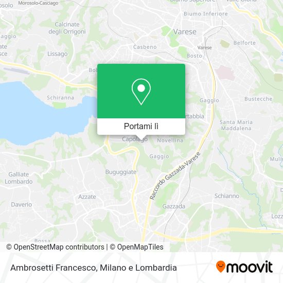 Mappa Ambrosetti Francesco