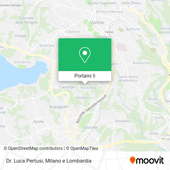 Mappa Dr. Luca Pertusi
