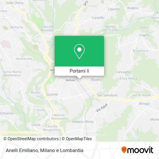 Mappa Anelli Emiliano