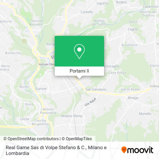 Mappa Real Game Sas di Volpe Stefano & C.