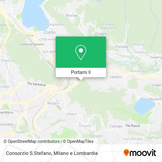 Mappa Consorzio S.Stefano