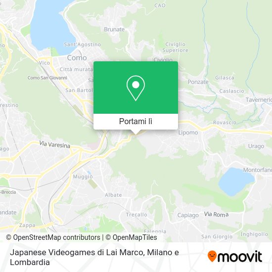 Mappa Japanese Videogames di Lai Marco