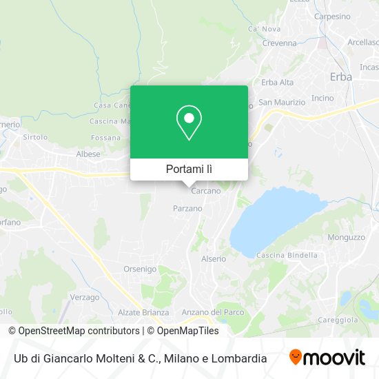 Mappa Ub di Giancarlo Molteni & C.
