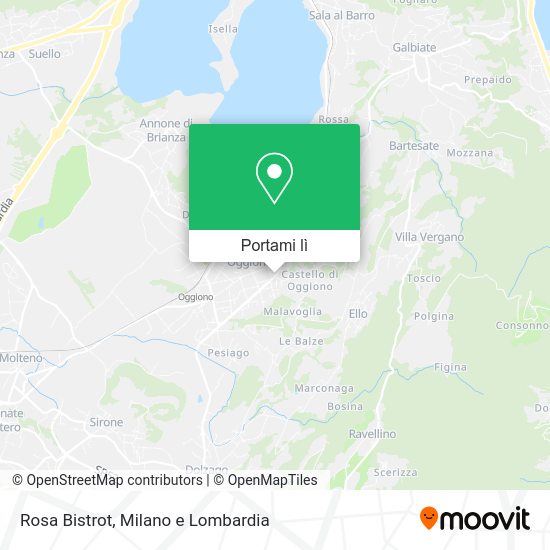 Mappa Rosa Bistrot