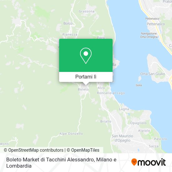 Mappa Boleto Market di Tacchini Alessandro