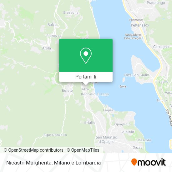 Mappa Nicastri Margherita