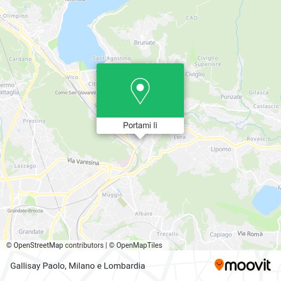 Mappa Gallisay Paolo