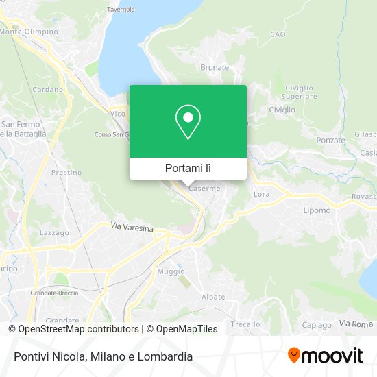 Mappa Pontivi Nicola
