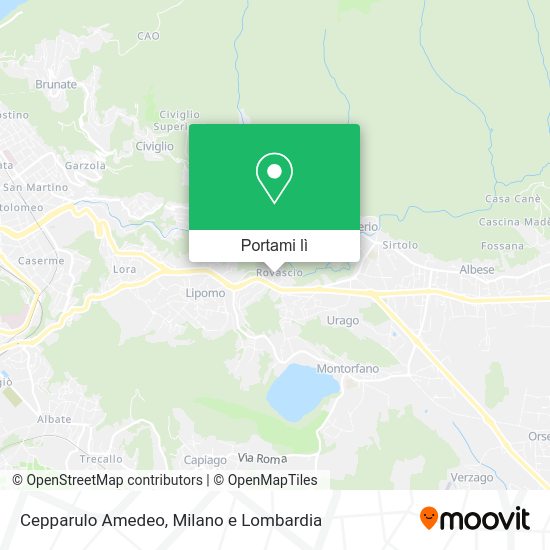 Mappa Cepparulo Amedeo