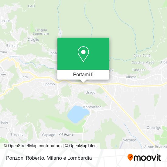 Mappa Ponzoni Roberto