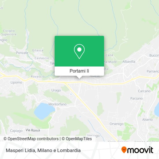 Mappa Masperi Lidia