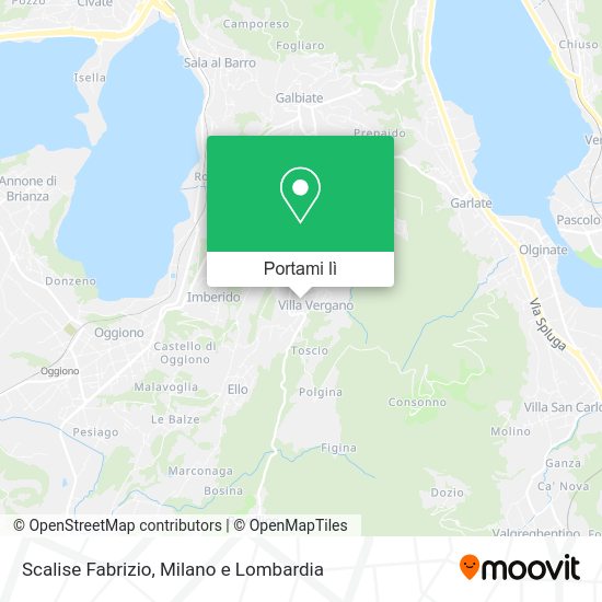 Mappa Scalise Fabrizio