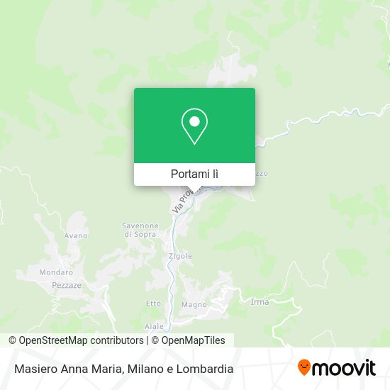 Mappa Masiero Anna Maria